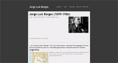 Desktop Screenshot of jorge-luis-borges.weebly.com