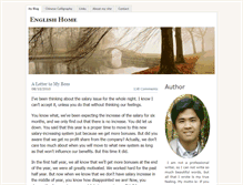 Tablet Screenshot of englishhome.weebly.com