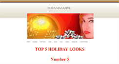 Desktop Screenshot of hausmagazine.weebly.com