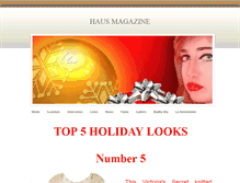 Tablet Screenshot of hausmagazine.weebly.com