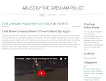 Tablet Screenshot of greshampoliceabuse.weebly.com