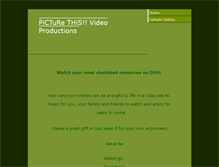 Tablet Screenshot of picturethisproductions.weebly.com