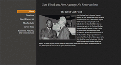 Desktop Screenshot of curtfloodfreeagency.weebly.com