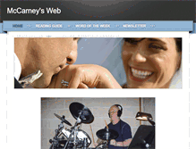 Tablet Screenshot of davidmccarney.weebly.com