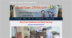 Desktop Screenshot of beantownchildcare.weebly.com