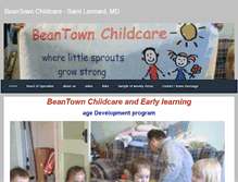 Tablet Screenshot of beantownchildcare.weebly.com