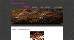 Desktop Screenshot of desireinmotion.weebly.com