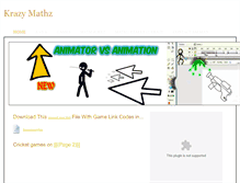 Tablet Screenshot of krazymathz.weebly.com