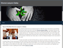 Tablet Screenshot of divorcelawyersdallas.weebly.com