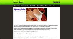 Desktop Screenshot of lisas-yummycakes.weebly.com