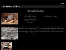 Tablet Screenshot of customrestoration.weebly.com