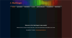 Desktop Screenshot of msmacgregor.weebly.com