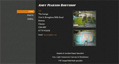 Desktop Screenshot of andypearsonbodyshop.weebly.com