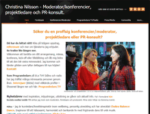 Tablet Screenshot of christinanilsson.weebly.com