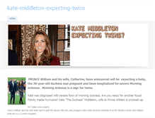 Tablet Screenshot of kate-middleton-expecting-twins.weebly.com