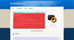 Desktop Screenshot of batchmaker.weebly.com