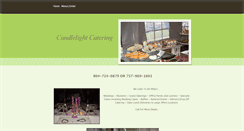 Desktop Screenshot of candlelightcatering.weebly.com