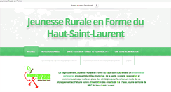 Desktop Screenshot of jeunesseruraleenforme.weebly.com