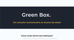 Desktop Screenshot of greenboxconcept.weebly.com