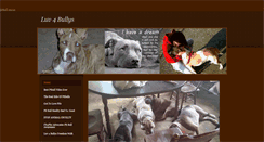 Desktop Screenshot of luv4bullysrescue.weebly.com