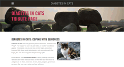 Desktop Screenshot of diabetesincats.weebly.com