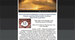 Desktop Screenshot of energizeyourworld.weebly.com