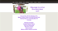 Desktop Screenshot of littledivabowtiquellc.weebly.com