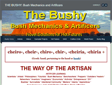 Tablet Screenshot of bushie.weebly.com