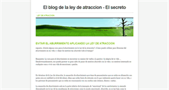 Desktop Screenshot of leydeatraccion.weebly.com