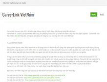 Tablet Screenshot of careerlinkvietnam.weebly.com