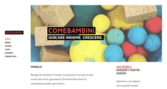 Desktop Screenshot of comebambini.weebly.com