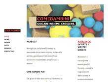 Tablet Screenshot of comebambini.weebly.com