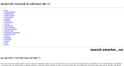 Desktop Screenshot of mskovalsresearchsite.weebly.com