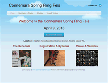 Tablet Screenshot of connemaraspringfeis.weebly.com