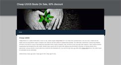 Desktop Screenshot of cheapuggs60.weebly.com