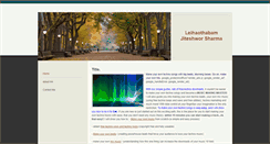 Desktop Screenshot of jiteshwor.weebly.com