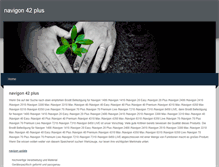 Tablet Screenshot of navigon42plus.weebly.com