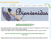 Tablet Screenshot of educarcomunicando.weebly.com