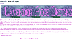 Desktop Screenshot of lavenderrosedesigns.weebly.com