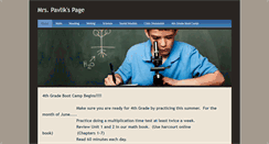 Desktop Screenshot of mrspavlik.weebly.com