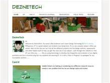 Tablet Screenshot of dezinetech.weebly.com