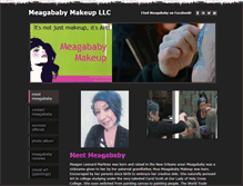 Tablet Screenshot of meagababymakeup.weebly.com