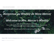 Tablet Screenshot of kmercer.weebly.com