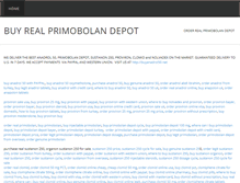 Tablet Screenshot of buyprimobolan.weebly.com