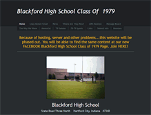 Tablet Screenshot of blackfordhighschoolclassof79.weebly.com