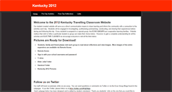 Desktop Screenshot of kentucky2012.weebly.com