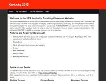 Tablet Screenshot of kentucky2012.weebly.com