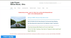 Desktop Screenshot of lakeforest.weebly.com