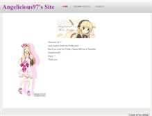 Tablet Screenshot of angelicious97.weebly.com