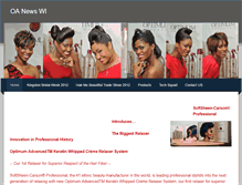 Tablet Screenshot of oanewswi.weebly.com